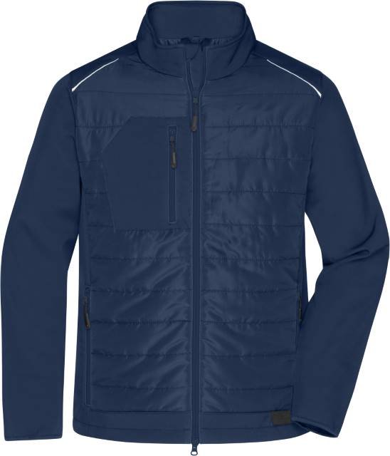 Daiber Men's Hybrid Jacket – Navy / Navy