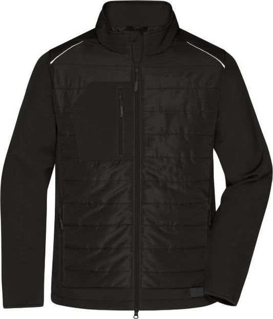 Daiber Men's Hybrid Jacket – Black / Black