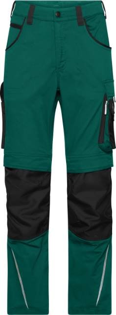 Daiber Workwear Pants Slim Line  - STRONG - – Dark Green / Black