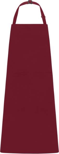 Daiber Apron with Bib – Wine