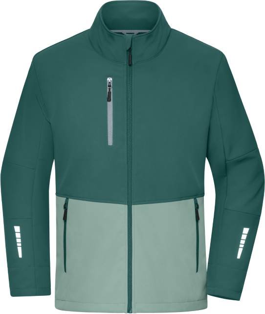 Daiber Workwear Softshell Jacket – Industrial Green / Foggy Green