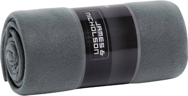 Daiber Fleece Blanket – Grey / Light Grey