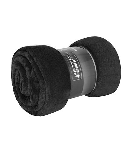 Daiber Microfibre Fleece Blanket XL – Black