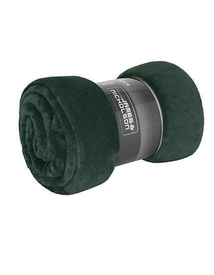 Daiber Microfibre Fleece Blanket XL – Dark Green