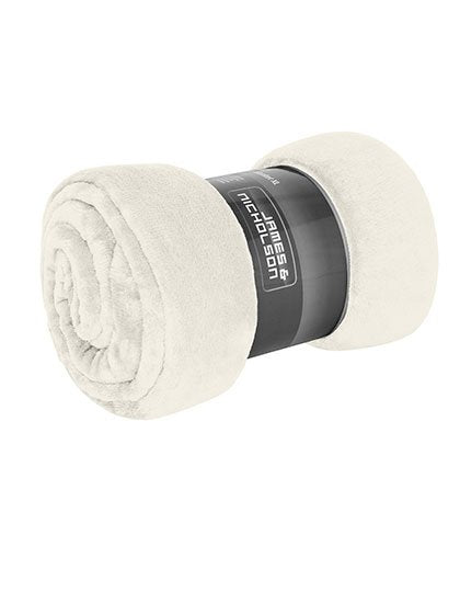Daiber Microfibre Fleece Blanket XL – Natural