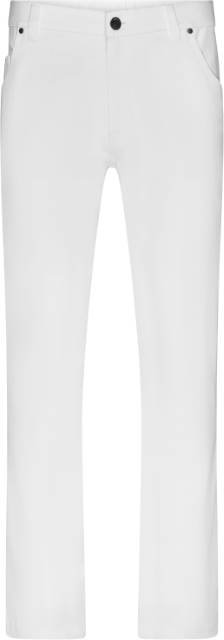 Daiber Men's 5-Pocket-Stretch-Pants – White