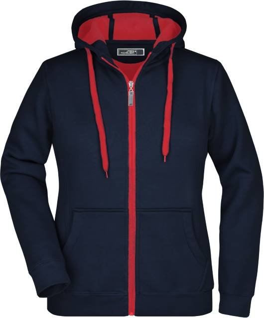 Daiber Ladies' Doubleface Jacket – Navy / Red