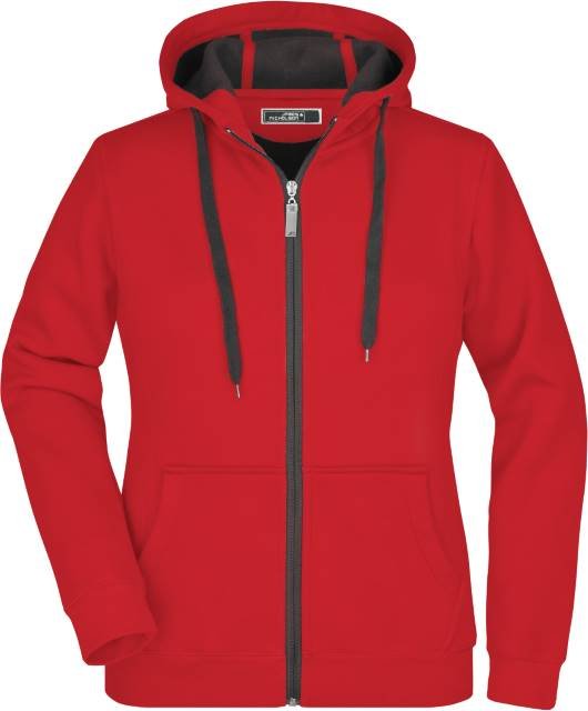 Daiber Ladies' Doubleface Jacket – Red / Carbon