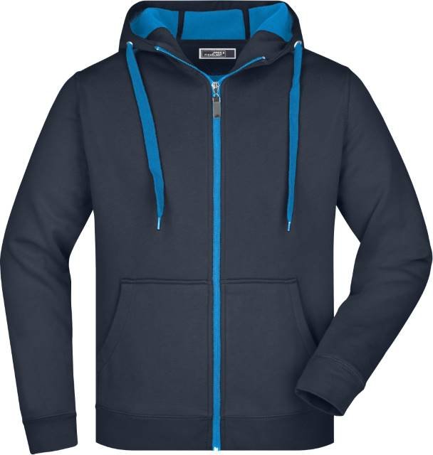 Daiber Men's Doubleface Jacket – Navy / Aqua