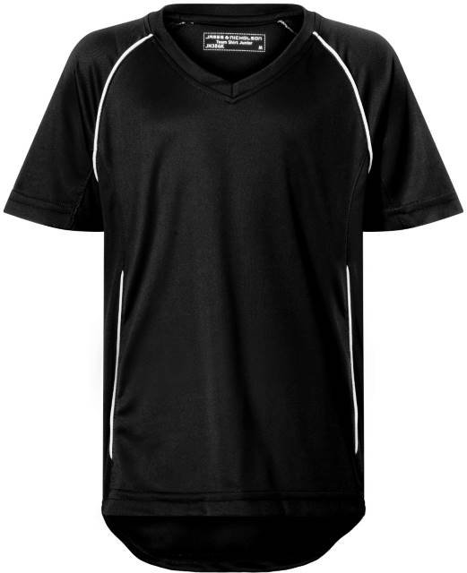 Daiber Junior Team Shirt – Black / White