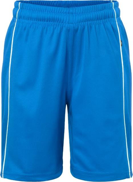Daiber Junior Basic Team Shorts – Royal / White