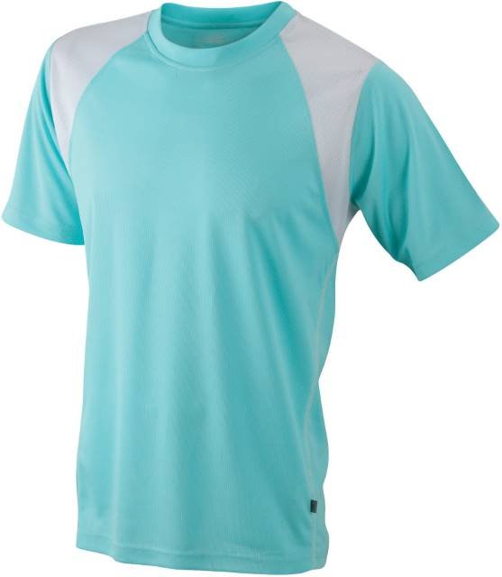 Daiber Men's Running-T – Mint / White