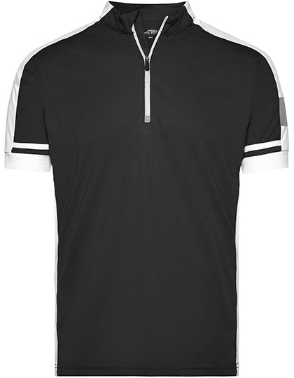 Daiber Men's Bike-T Half Zip – Black