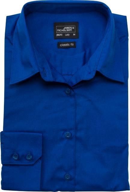 Daiber Ladies' Business Shirt Long-Sleeved – Royal