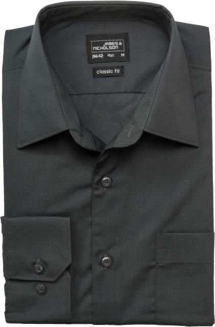 Daiber Men's Business Shirt Long-Sleeved – Carbon