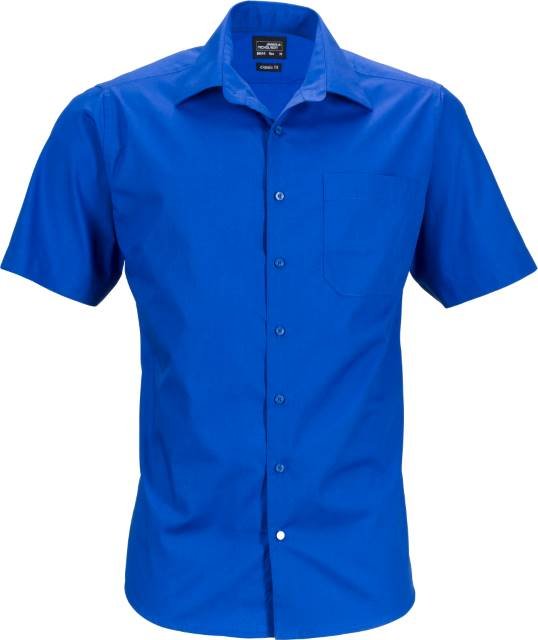 Daiber Men's Business Shirt Short-Sleeved – Royal