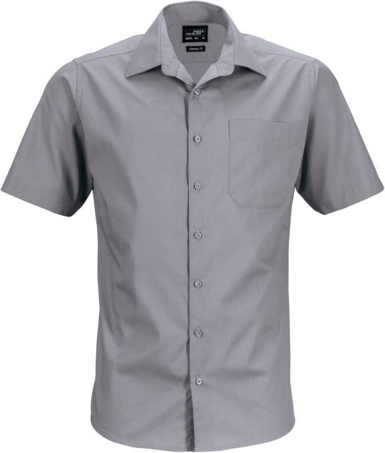 Daiber Men's Business Shirt Short-Sleeved – Steel