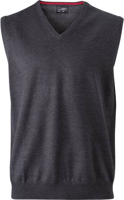 Daiber Men's V-Neck Pullunder – Black