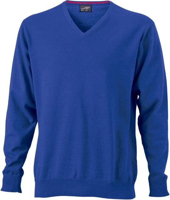 Daiber Men's V-Neck Pullover – Royal