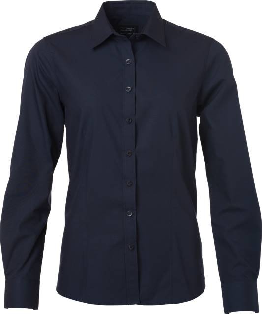 Daiber Ladies' Shirt Longsleeve Poplin – Navy