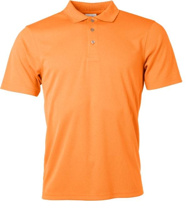 Daiber Men's Active Polo – Orange