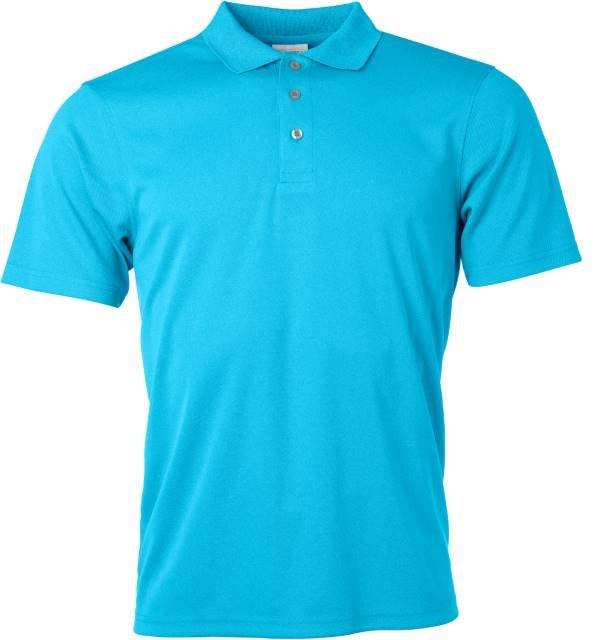Daiber Men's Active Polo – Turquoise