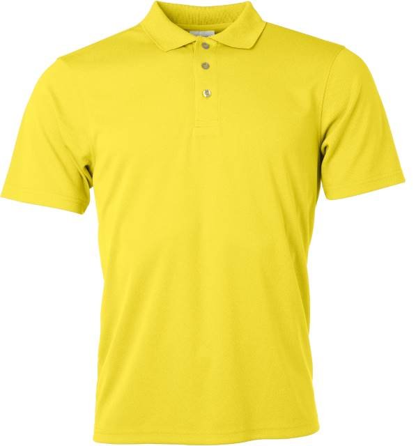 Daiber Men's Active Polo – Yellow