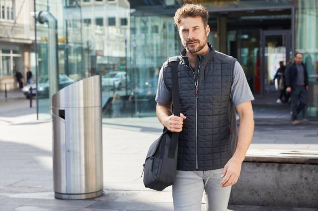 Daiber Men's Knitted Hybrid Vest