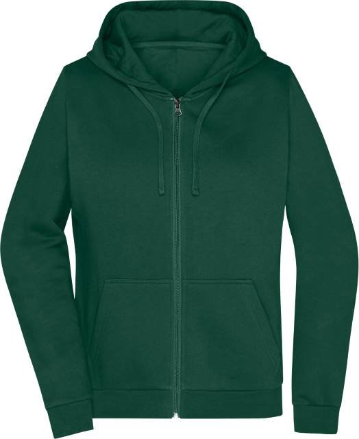 Daiber Ladies' Promo Zip Hoody – Dark Green