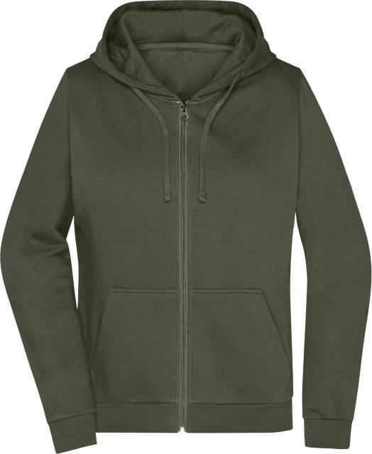 Daiber Ladies' Promo Zip Hoody – Dark Grey (Solid)