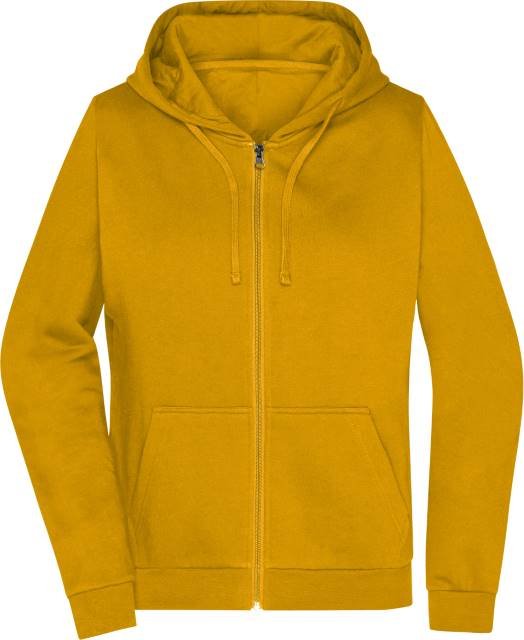 Daiber Ladies' Promo Zip Hoody – Gold Yellow
