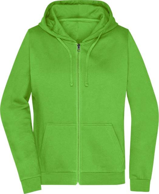Daiber Ladies' Promo Zip Hoody – Lime Green