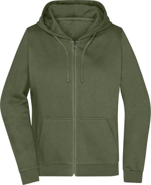 Daiber Ladies' Promo Zip Hoody – Olive