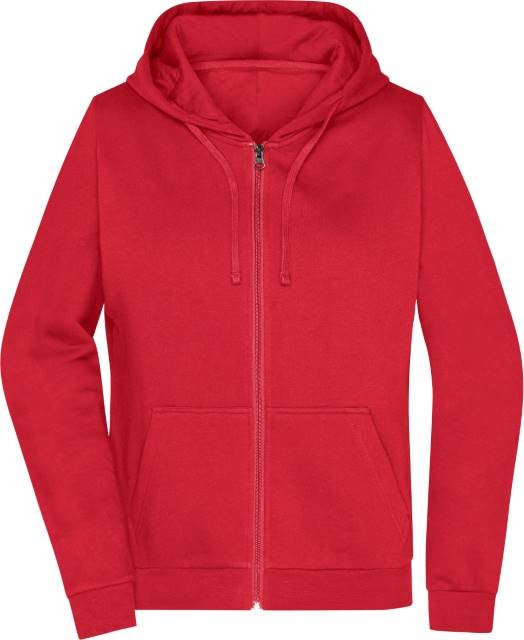 Daiber Ladies' Promo Zip Hoody – Red