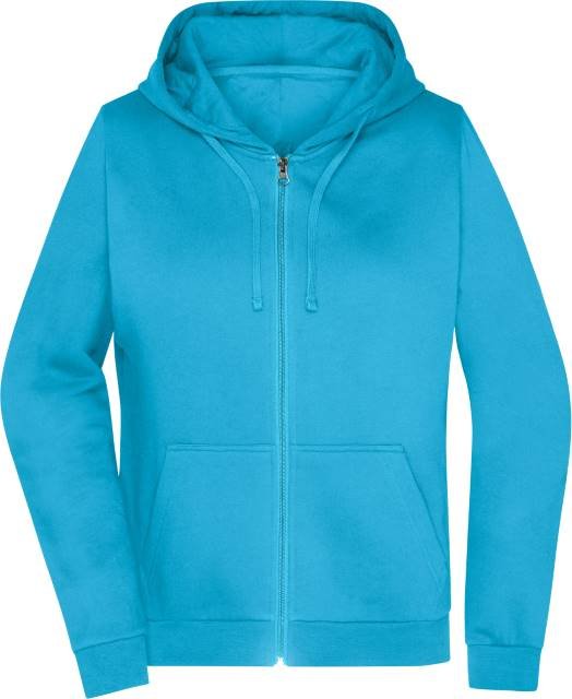 Daiber Ladies' Promo Zip Hoody – Turquoise