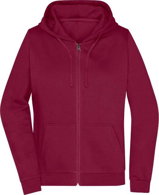 Daiber Ladies' Promo Zip Hoody – Wine