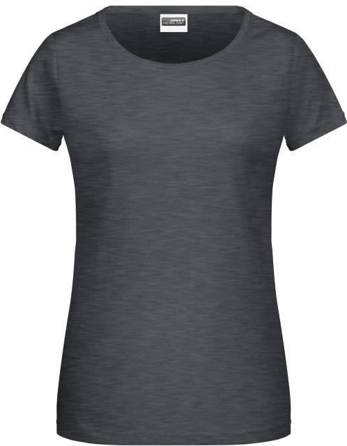 Daiber Ladies' Basic-T – Black Heather
