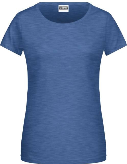 Daiber Ladies' Basic-T – Light Denim Melange