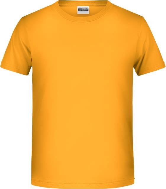 Daiber Boys' Basic-T – Gold Yellow