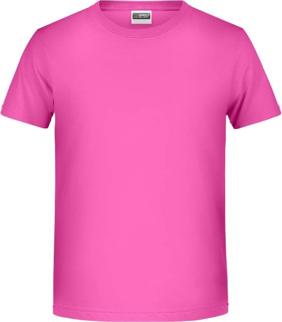 Daiber Boys' Basic-T – Pink