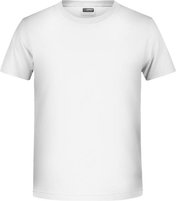 Daiber Boys' Basic-T – White