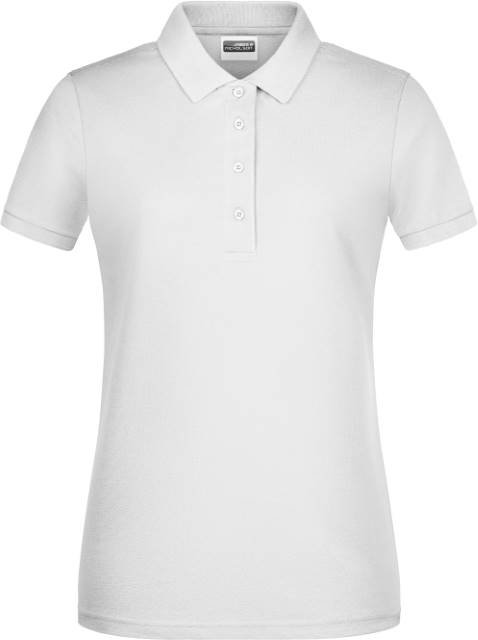Daiber Ladies' Basic Polo – White