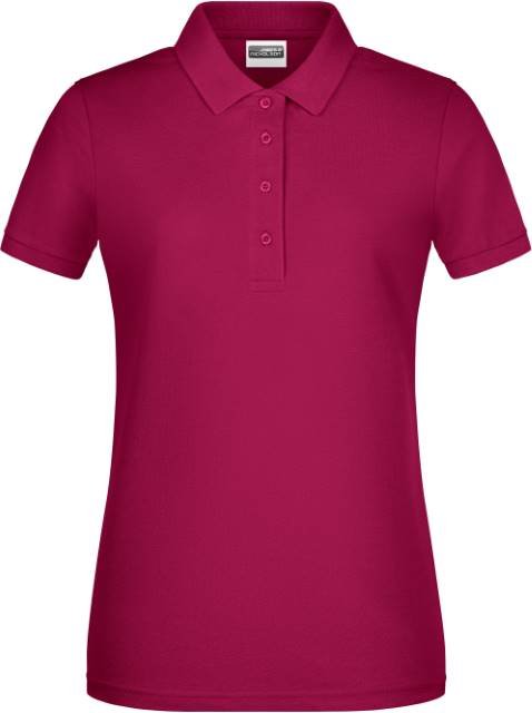 Daiber Ladies' Basic Polo – Wine