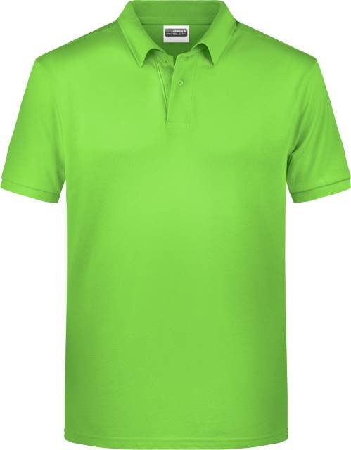 Daiber Men's Basic Polo – Lime Green