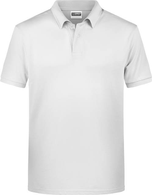 Daiber Men's Basic Polo – White