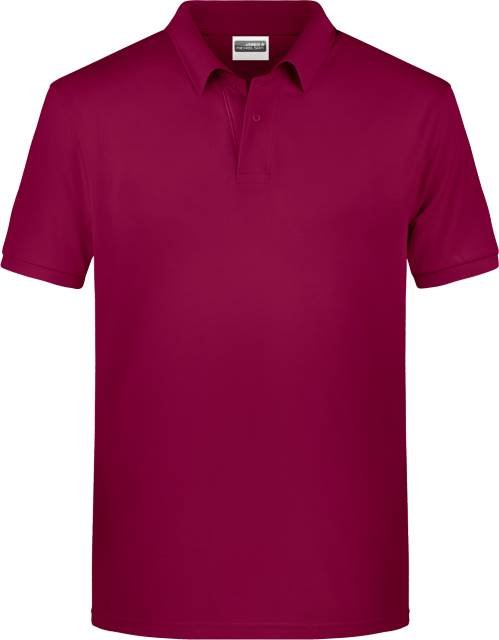 Daiber Men's Basic Polo – Wine