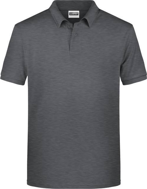 Daiber Men's Basic Polo – Black Heather