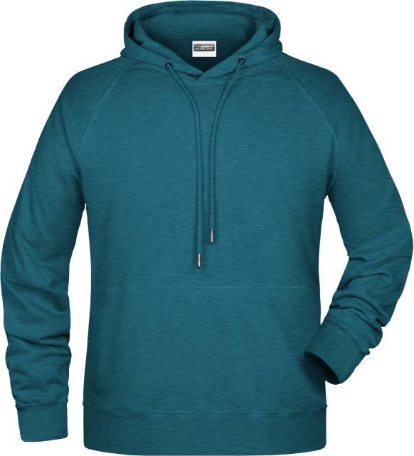 Daiber Men's Hoody – Petrol Melange