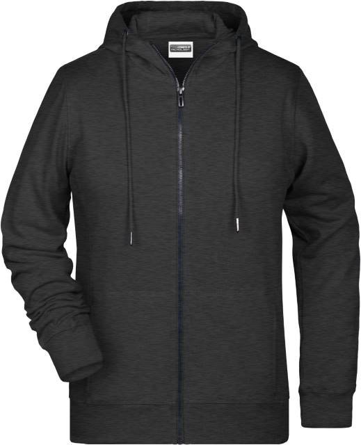 Daiber Ladies' Zip-Hoody – Black Heather