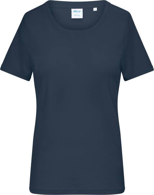 Daiber Ladies' T-Shirt 1:1 Rib – Navy